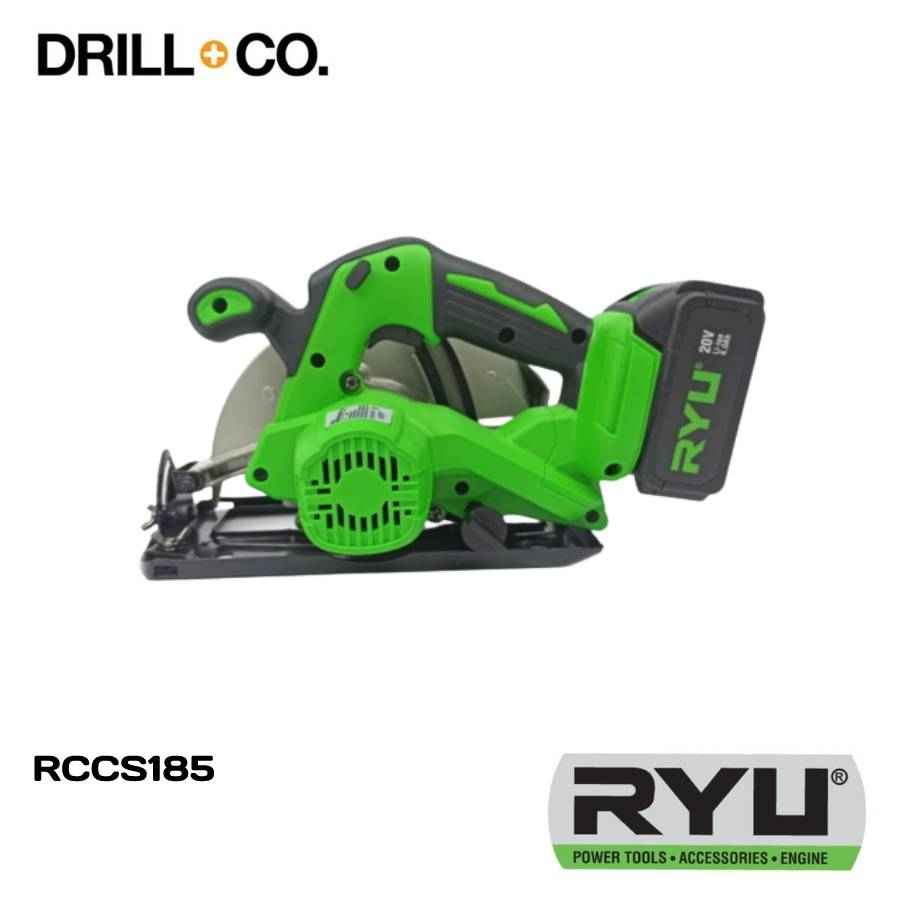 RYU RCCS 185 Cordless Circular Saw / Mesin Gergaji Serkel 7&quot;