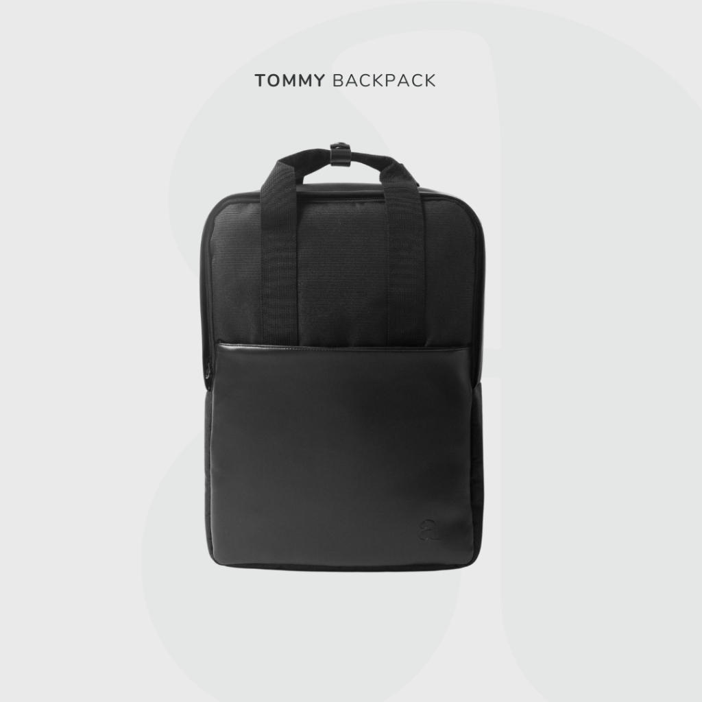 BACKPACK / TAS RANSEL LAPTOP KAMPUS KANTOR KULIAH - TOMMY BACKPACK (ANNE BASIC)