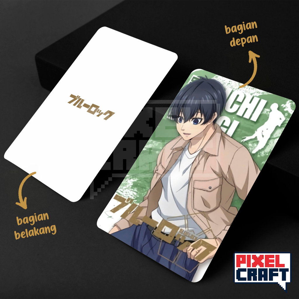 Photocard Karakter Anime BLUE LOCK x Manekineko