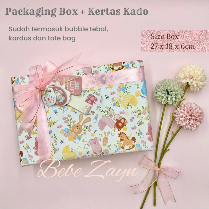 { Bebe Zayn Hampers } Baby Shizuka Series 0-7 bulan | Newborn Baby Gift Set | Hampers Baby | Kado Lahiran Bayi