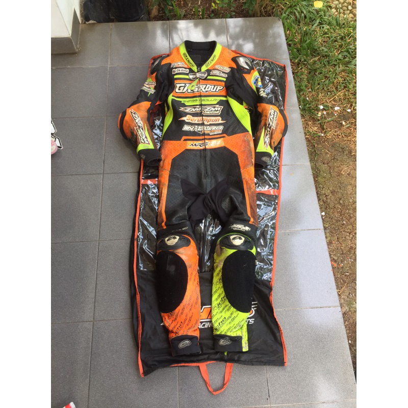 wearpack balap roadrace Ahrs rr pro titanium