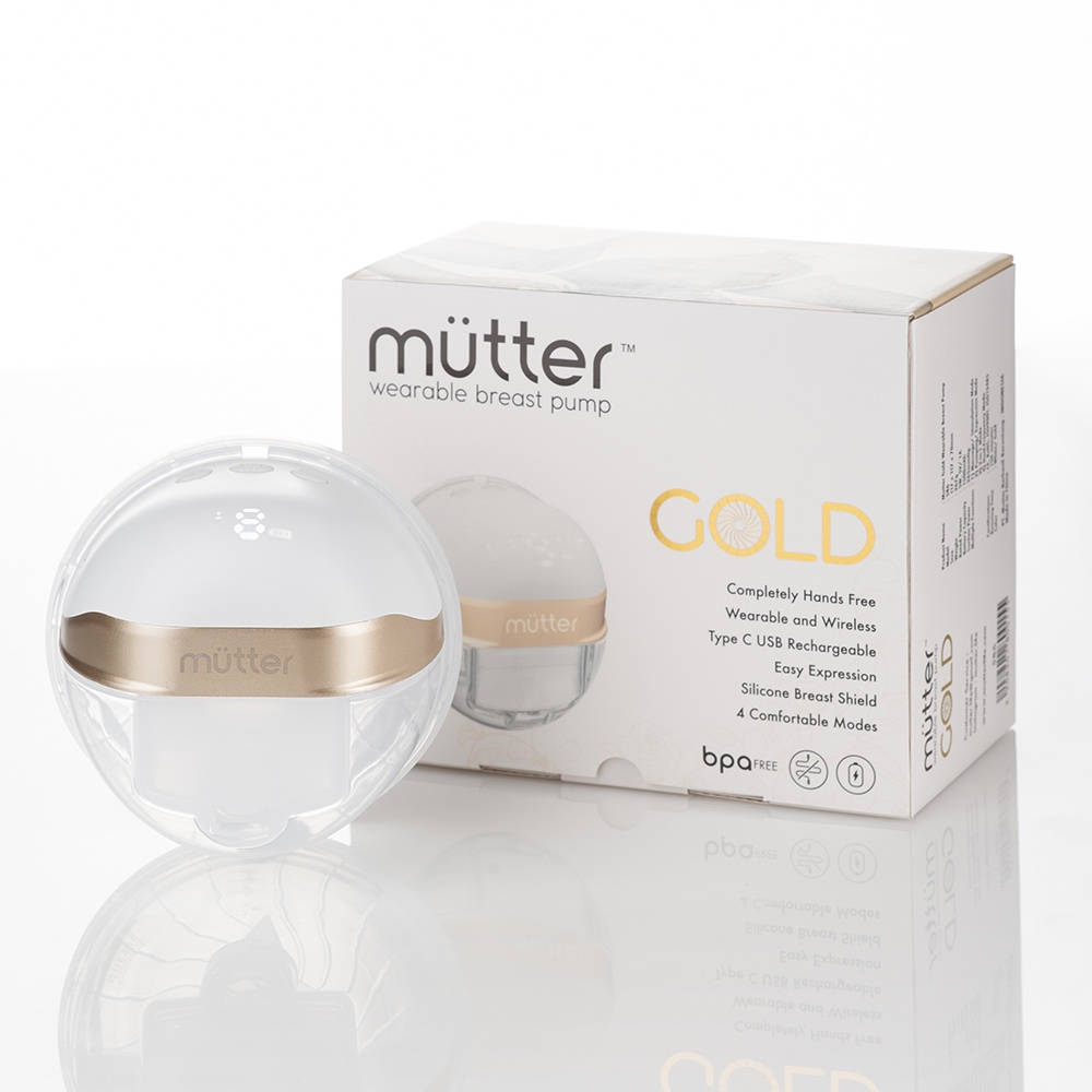 MUTTER GOLD Pompa ASI Elektrik Wearable Handsfree Breast Pump