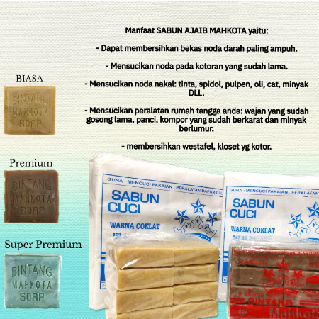 Sabun Coklat Ajaib Premium Sabun Mahkota Bintang isi 1PCS PREMIUM