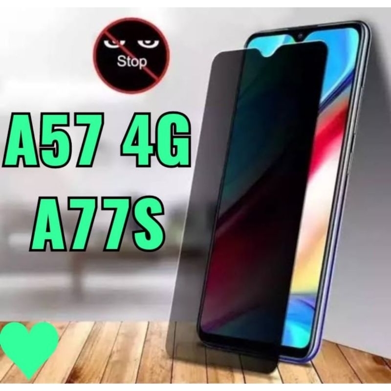 Tempered Glass Anti-Spy Kaca Oppo A57 4G Oppo A77S Tg Tempered Glass Anti-Spy Oppo A57 4G Tg Tempered Glass Anti-Spy Oppo A77S / Tg Tempered Glass Anti-Spy Kaca Pelindung Layar Handphone Depan Oppo A57 4G Oppo A77S