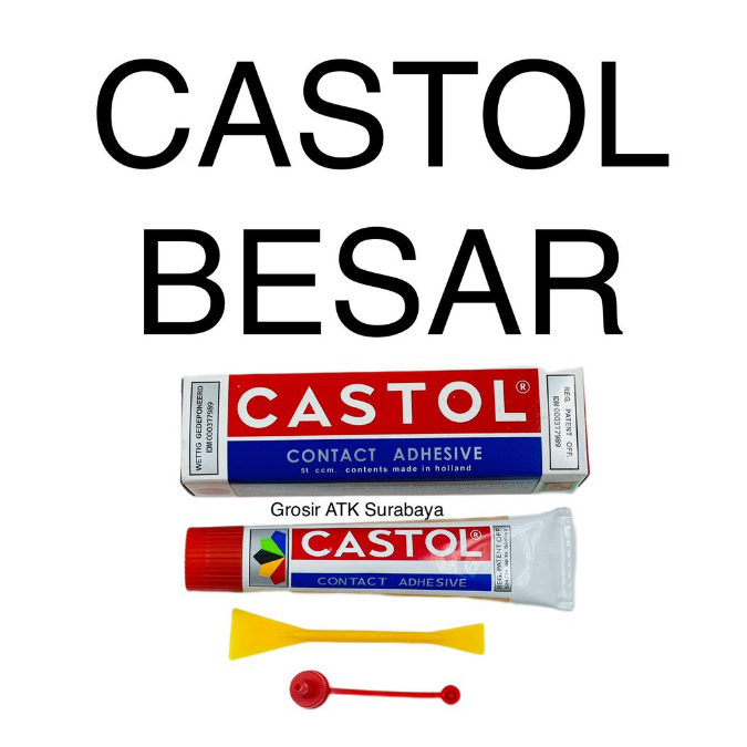 

Lem Castol Besar 51 cc / ccm