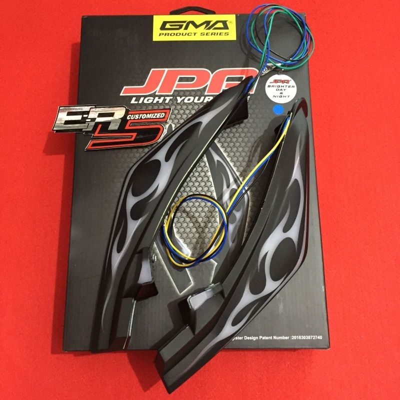 Lampu senja led depan jpa aerox 155 old