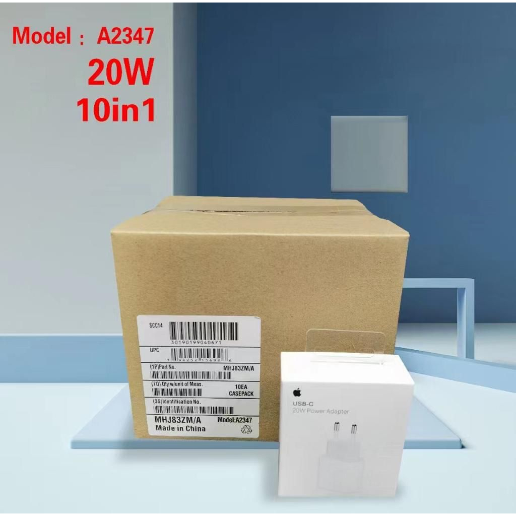 A2347 BATOK 20W PD USB C ori jual per box isi 10pc BY SMOLL