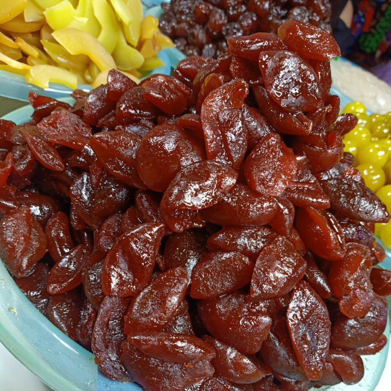 

manisan buah Kana lembut /buah ranbe /kependung 500 gran