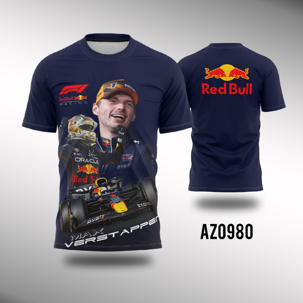 Jersey F1 Redbull Racing Team Fullprint Ada Size Jumbo