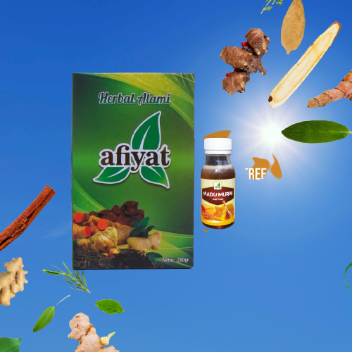 

Afiyat Herbal obat maag Alami plus madu