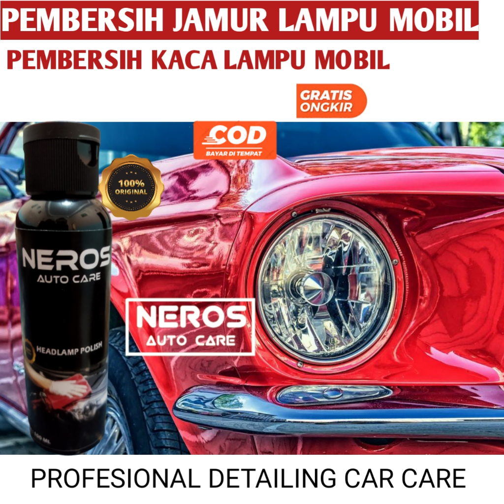 Pembersih jamur lampu mobil Pembersih kaca lampu mobil Hedlamp polish Glasscrub Pembersih kaca mobil