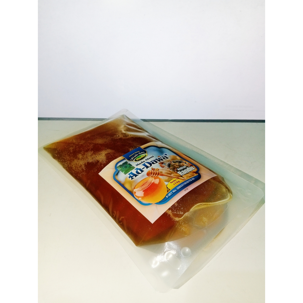 

Madu Randu Ad-Dawa Murni Asli Pouch 1Kg Al-Ghuroba Original