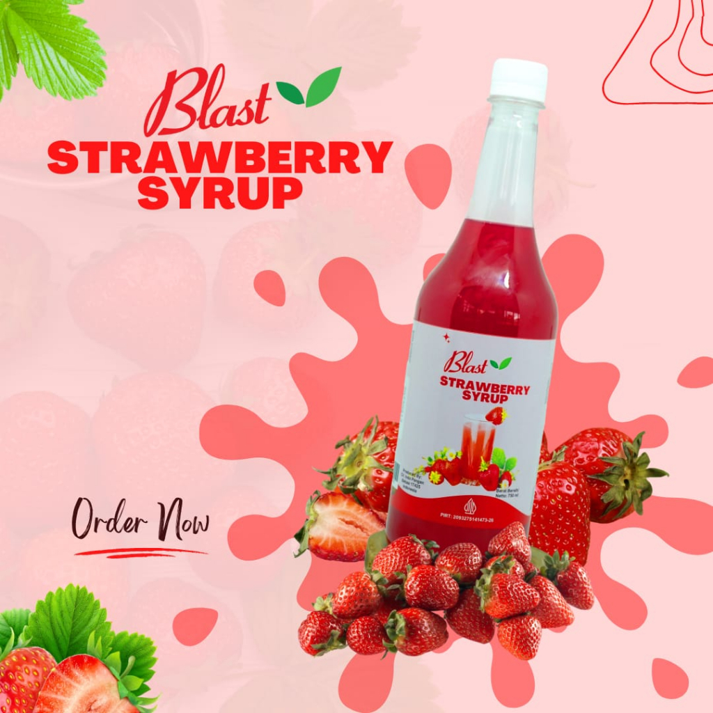 

Syrup Rasa Strawberry 750 ml (1kg)