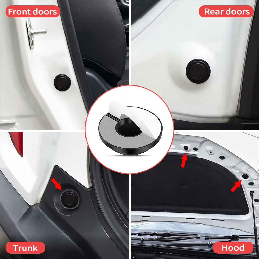 Karet Peredam Pintu Mobil/Mini Bantalan Peredam Pintu Mobil Universal