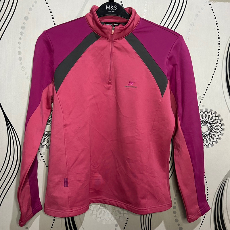 Thirft Best Layer Merk West Wood Warna Pink | Preloved | Second Murah