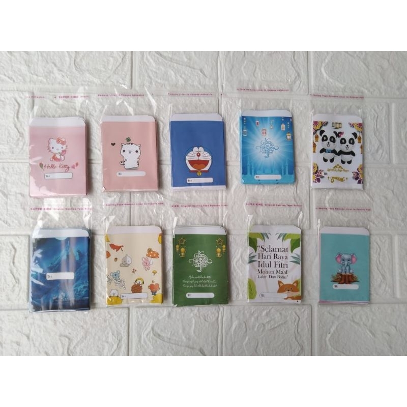 

Amplop lebaran mini sudah di lem isi 10 pcs