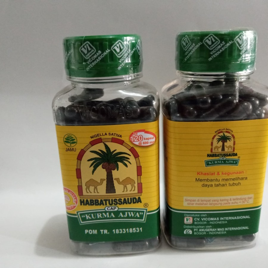 

Habbatusauda 120 kapsul