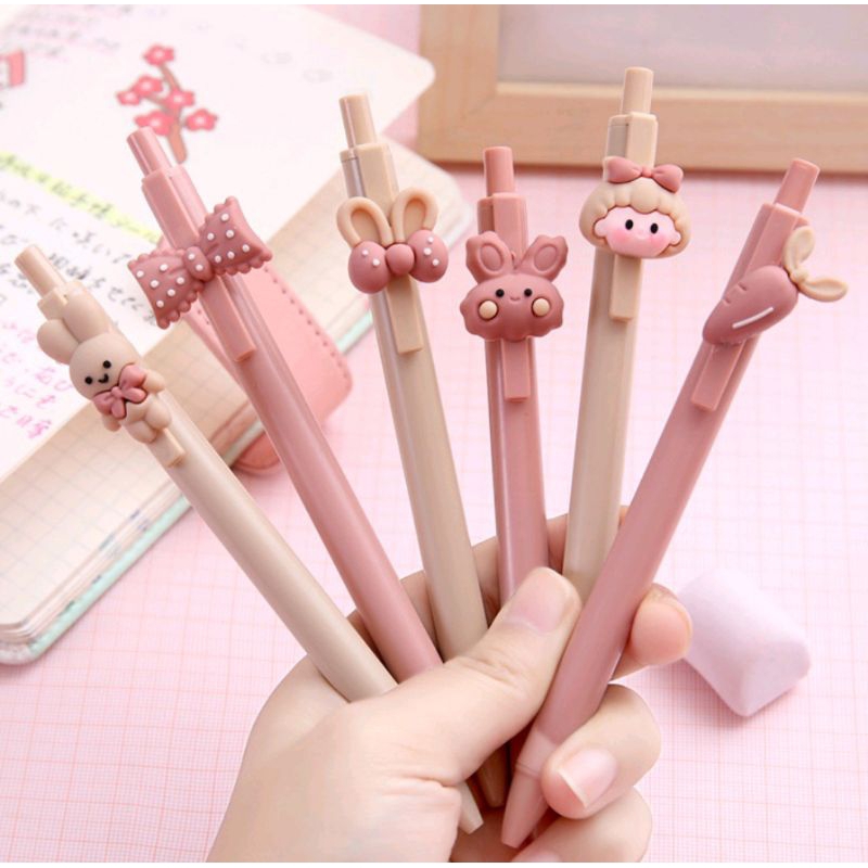 

PULPEN MEKANIK PENA KARAKTER BOLPOIN SANRIO MELODY AKRILIK BOLPEN GEL - BALLPOINT BULPEN ALAT TULIS SEKOLAH KULIAH KANTOR WARNA TINTA HITAM BLACK MOTIF MODEL PITA RABBIT BEAR GIRL CUTE LUCU CANTIK IMUT MURAH BAGUS TERLARIS TERMURAH