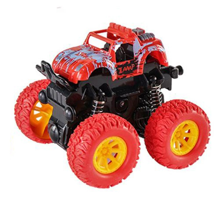 Mainan Mobil Monster Zap Mobilan Jeep Off Road Jip 4 Drive Anak Laki Dorong Tanpa Baterai