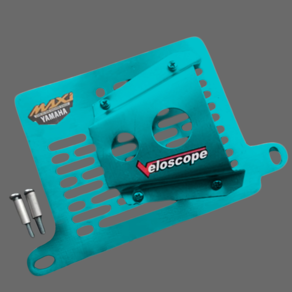 Cover Airscope Radiator Nmax New Old Warna Tosca Aqua  Tutup Radiator Veloscope Aerox Lexi Maxi Plus Warna Biru Muda