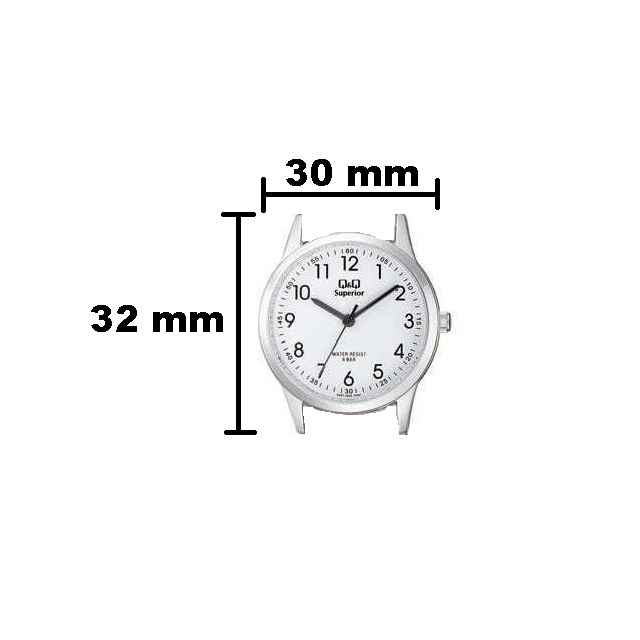 Jam Tangan Wanita Business Casual Rantai Stainless steel Analog Original Q&amp;Q QnQ QQ S281 QA21 Series