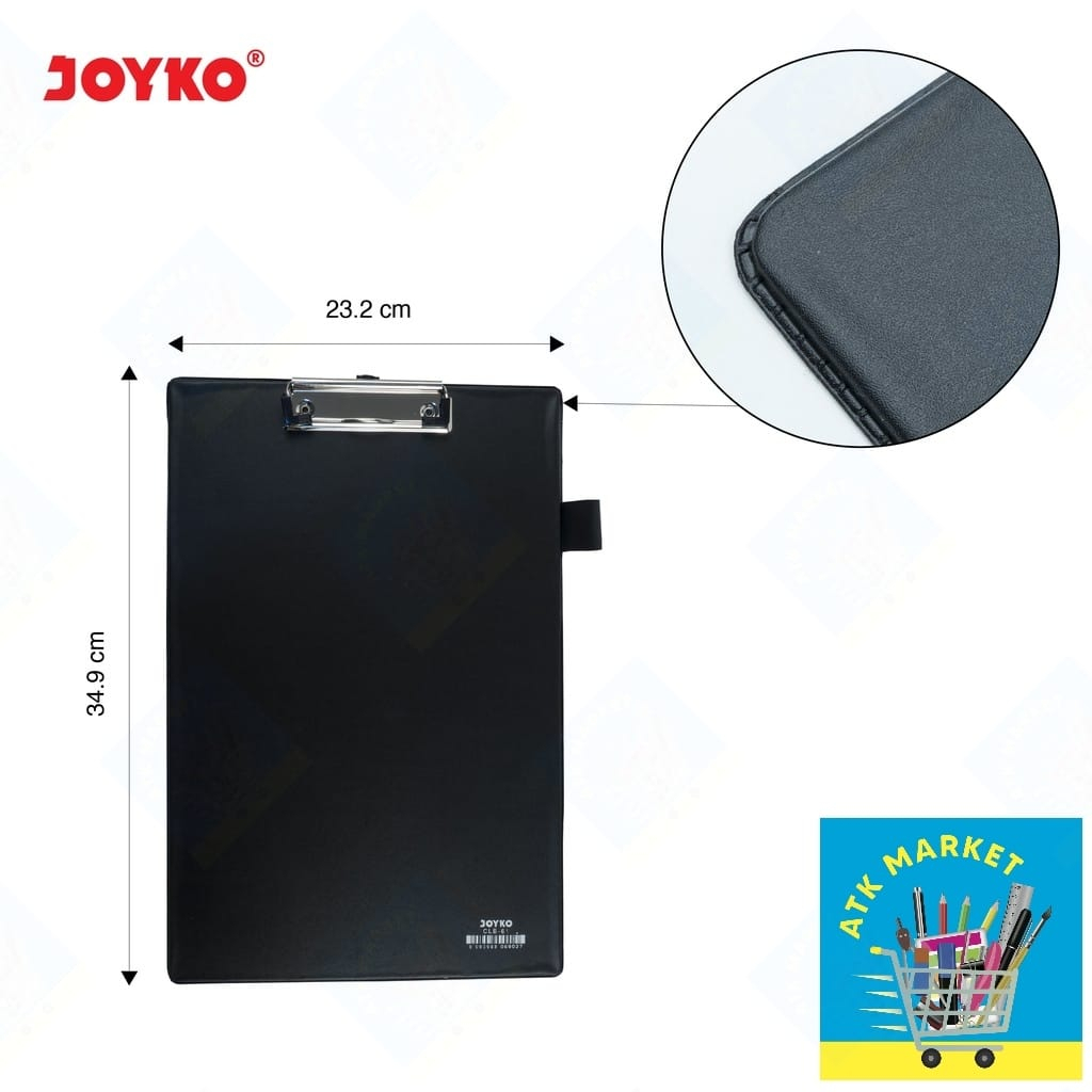 

Papan Jalan / Clip Board / Clipboard Alas Tulis Joyko CLB-61