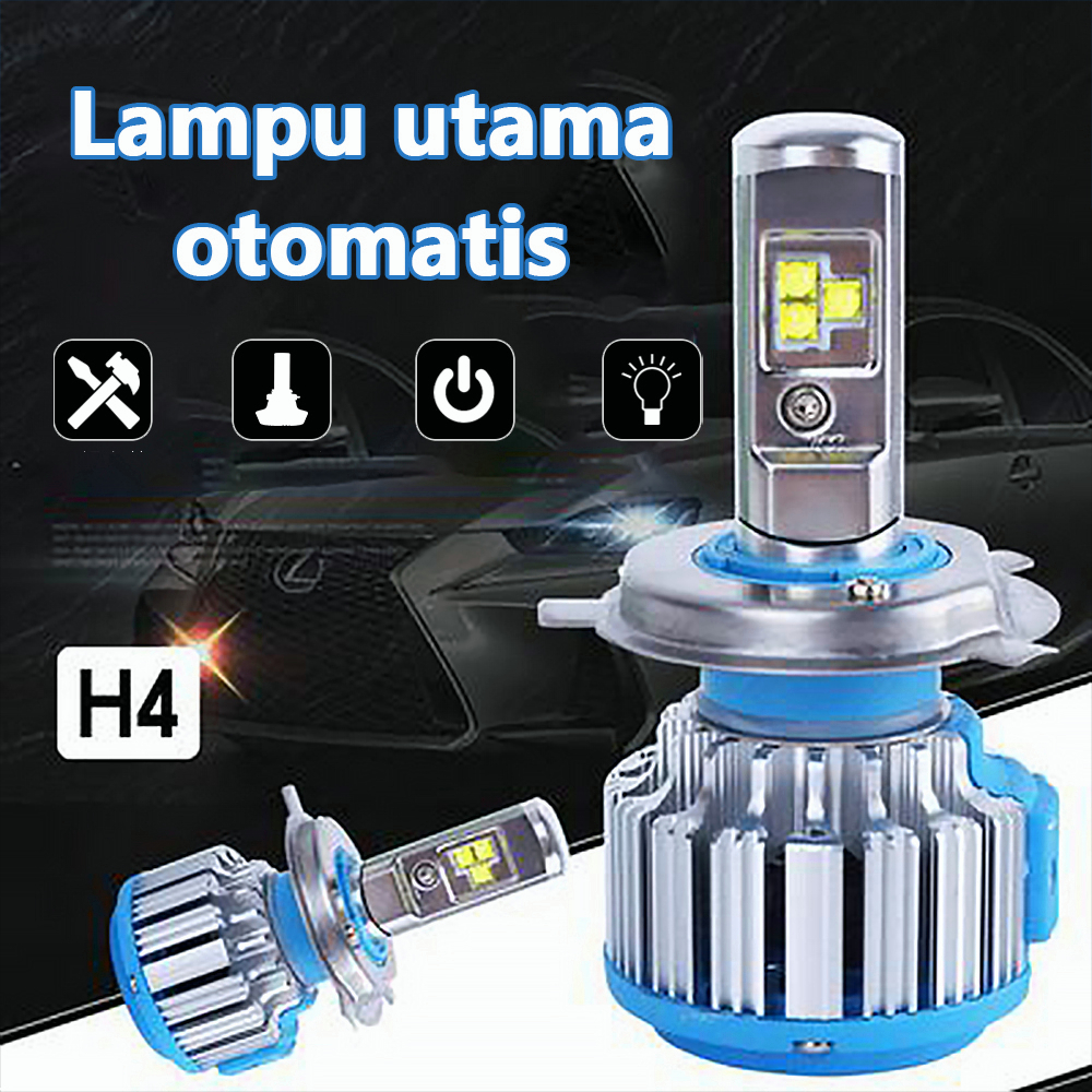 Lampu Mobil Turbo LED Headlamp Terang Isi LAMPU LED MOBIL SUPER TERANG H4 H11 H16 H1 H7 H8 H9 40