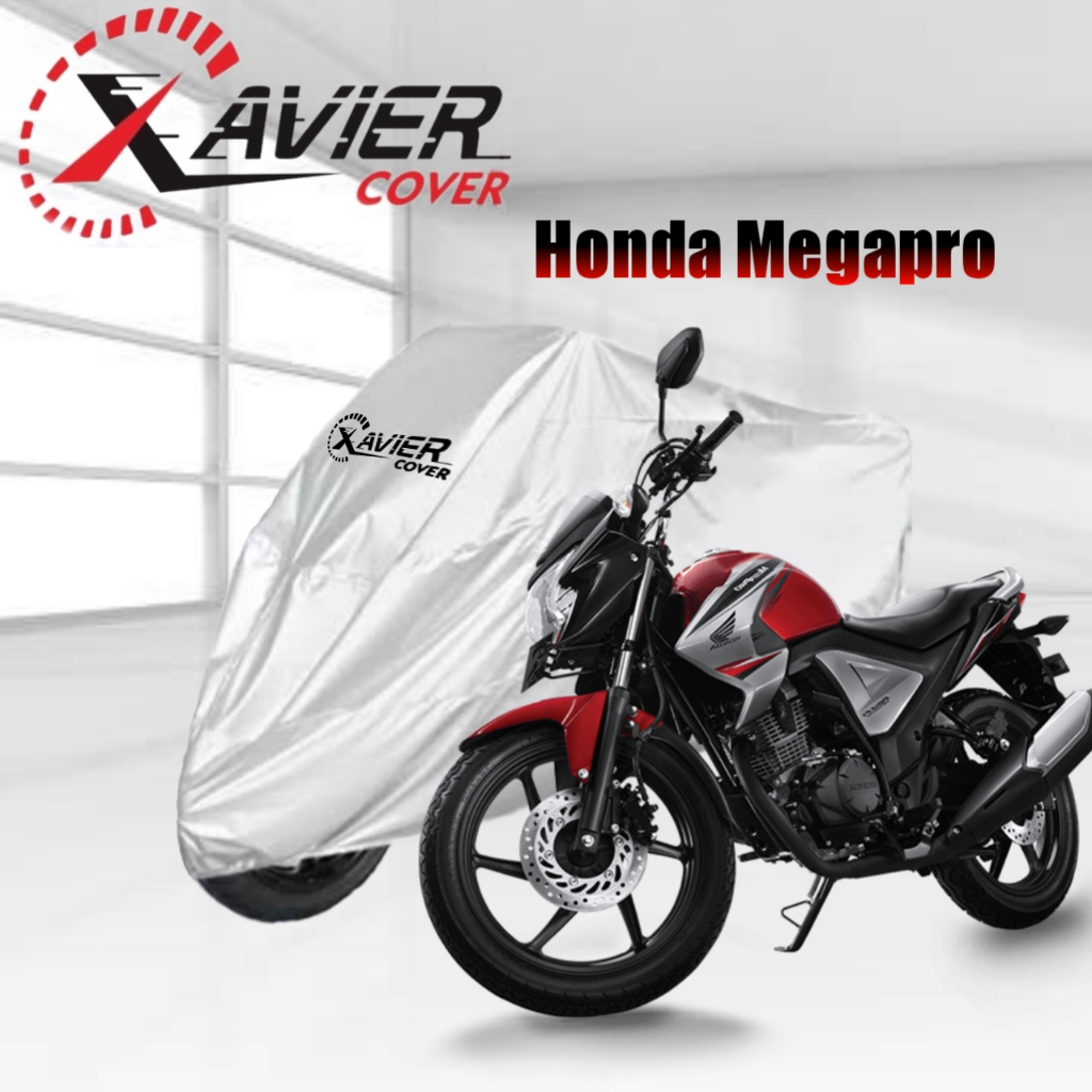 Cover / Sarung Motor Honda Megapro Cover SILVER Waterproof