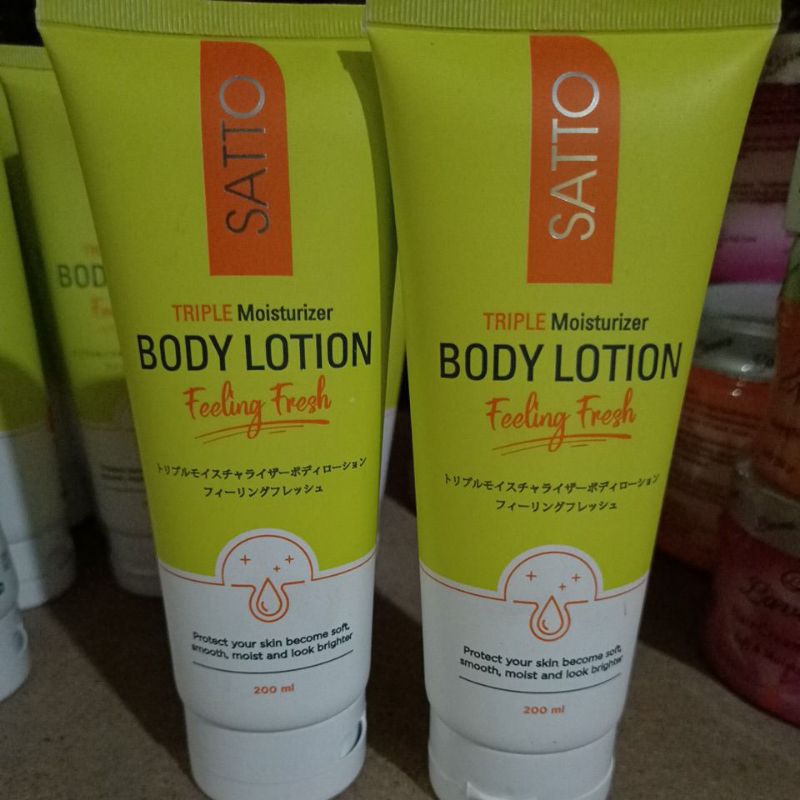 Satto Whitening Body Lotion Feeling Fresh 200ml
