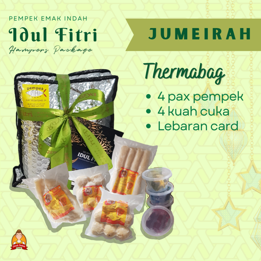 HAMPERS LEBARAN/IDUL FITRI - HADIAH LEBARAN PEMPEK - PAKET JUMEIRAH