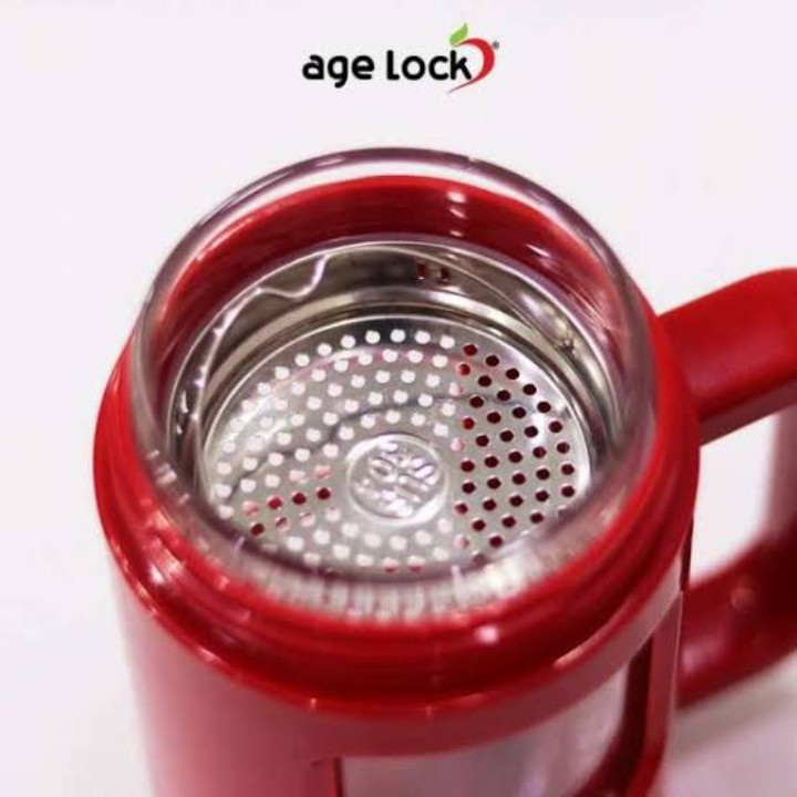 Age Lock Gelas Minum Cangkir Strainer Glass/ Mug Anti Bocor