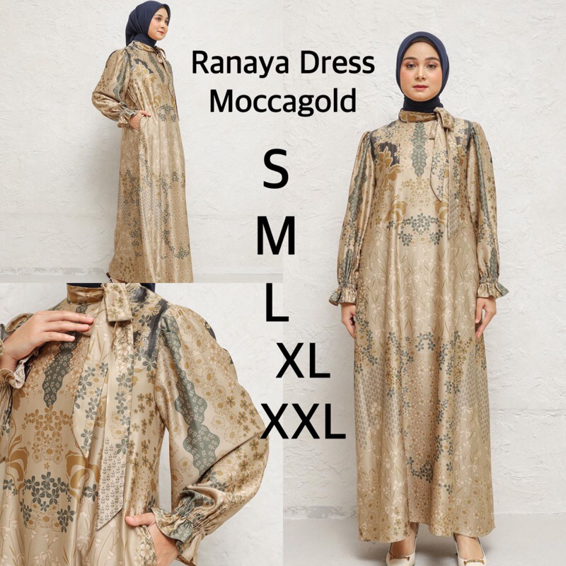 ALLURA RANAYA VILZA DRESS BY GEULIS ID | DRESS MUSLIM | DRESS WANITA