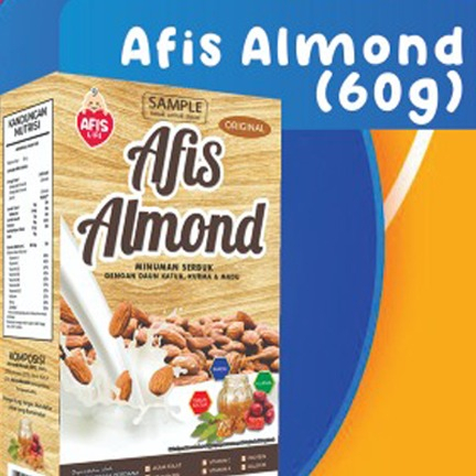 TIDAK UNTUK DIJUAL Afis Life Susu Almond Pelancar Asi - 60gr