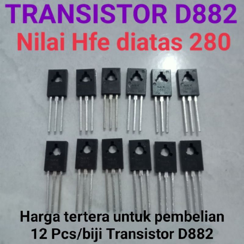 Transistor D882 (Trioda 2SD882) TO 126 ~PM 95