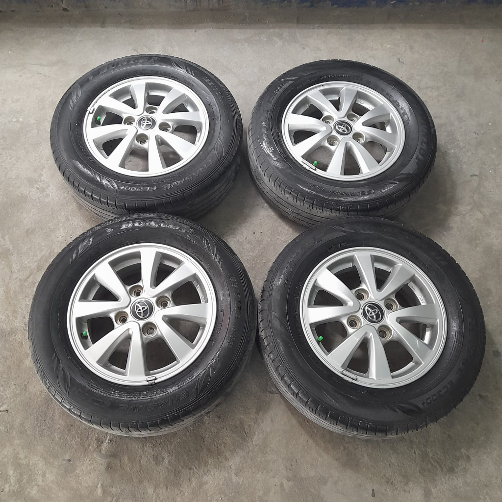 VELG BEKAS OEM STD AVANZA RING 14X5 4X114 ET45 + BAN 185 70 R14