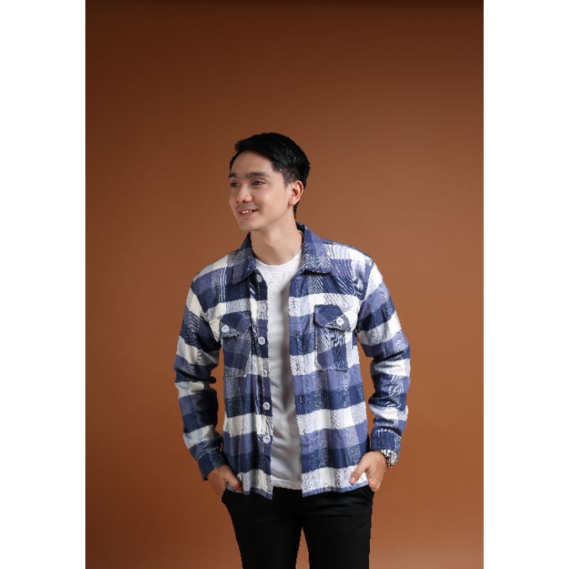 Mubeng Jacket Shelby Navy Blue