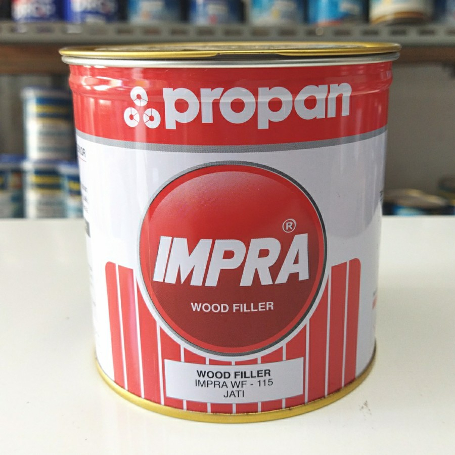 Impra Woodfiller JATI Dempul Kayu Impra Propan 1 kg