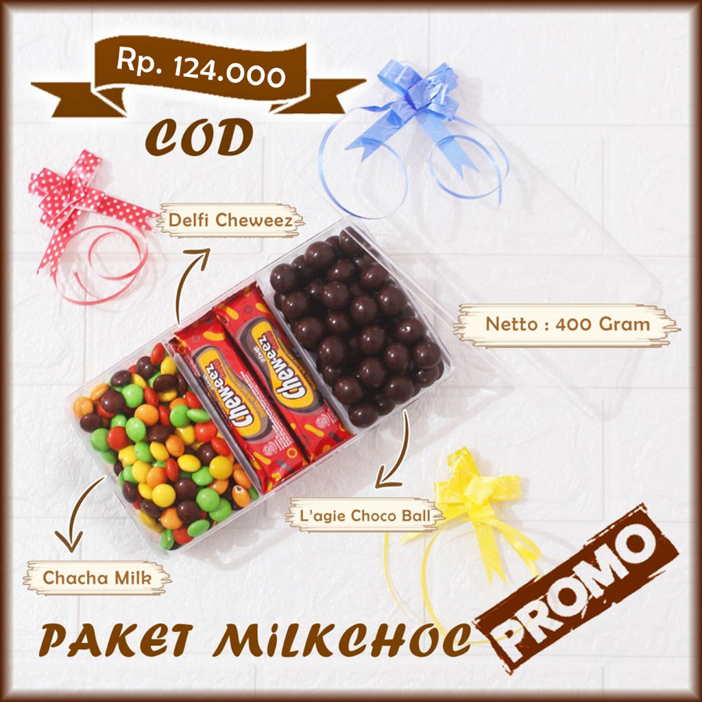 

Paket Coklat Lebaran / Coklat Delfi Lagie Mix Cokelat Toples Sekat