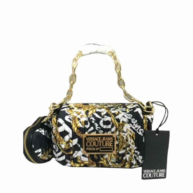 NEW ✅ Tas Versace Jeans Couture - Piece N° Signature (Nylon) Shoulder Sling