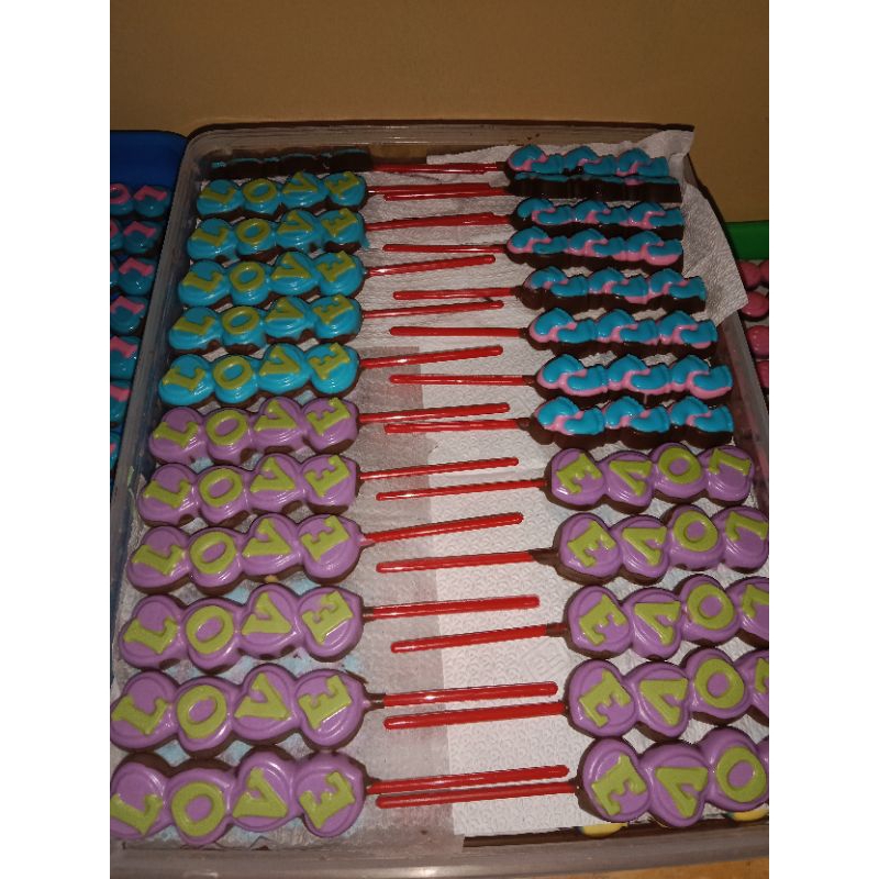 

coklat lolipop panjang