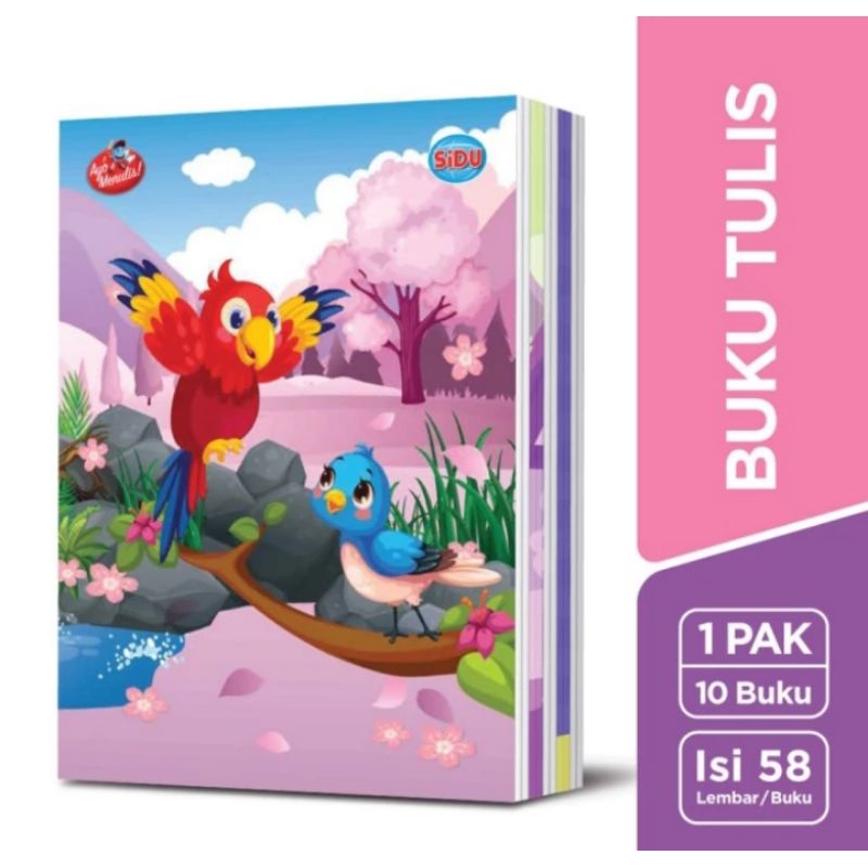 

buku sidu 58 lembar 10 buku