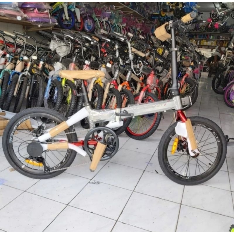 Sepeda lipat 20 inch element police texas bike to work