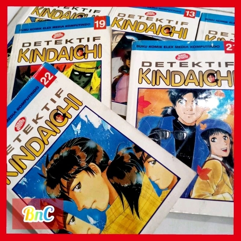 Komik Detektif Kindaichi dan kindaichi return cabutan preloved