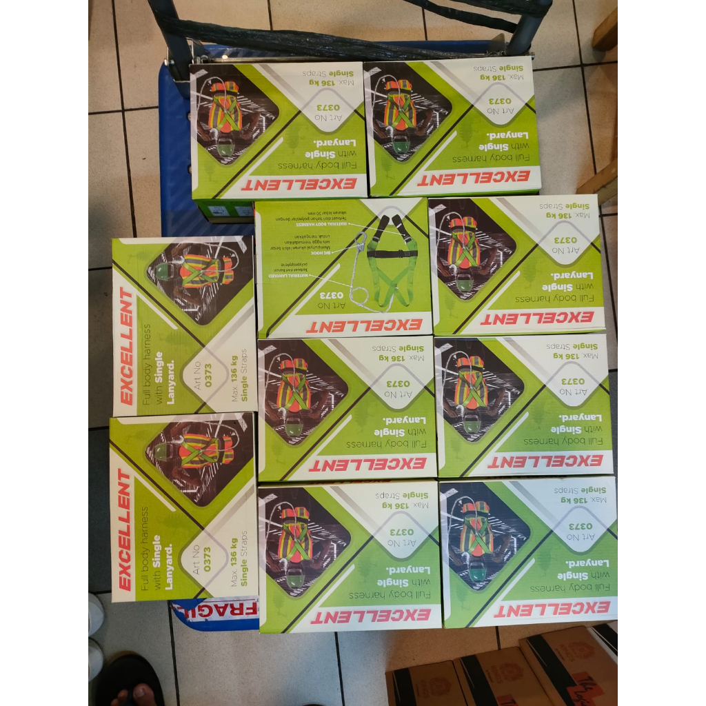 BODY HARNES EXELENT SINGLE HOOK ORIGINAL / JUAL BODY HARNEST EXELENT / SAFETY HARNES SINGLE HOOK / F