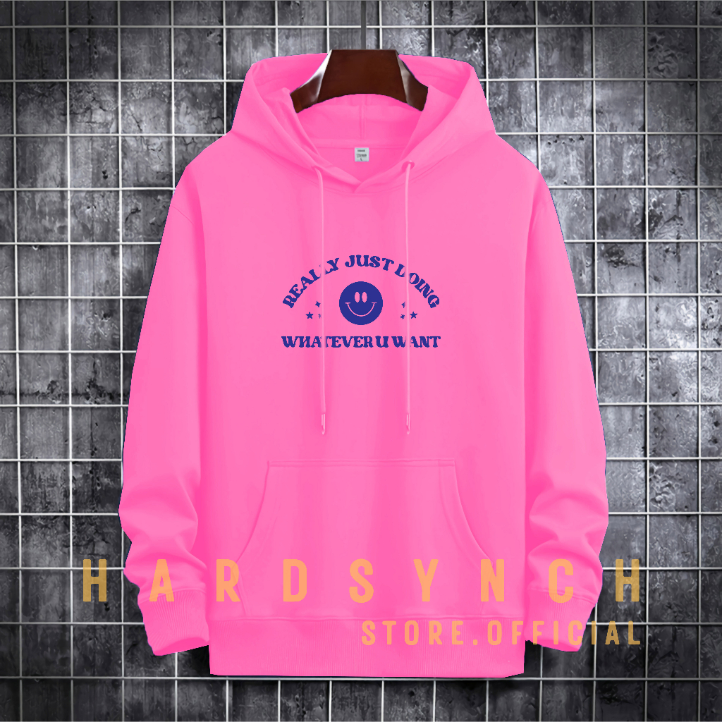 Sweater Hoodie Really Just Doing Unisex ( Pria &amp; Wanita ) Premium Quality S-XXL Cotton Fleece / Hoodie Korean Style / Sweater Hoodie / Hoodie Polos / Hoodie Wanita / Hoodie Pria / Sweater Hoodie Distro Original ( RJD 21 )