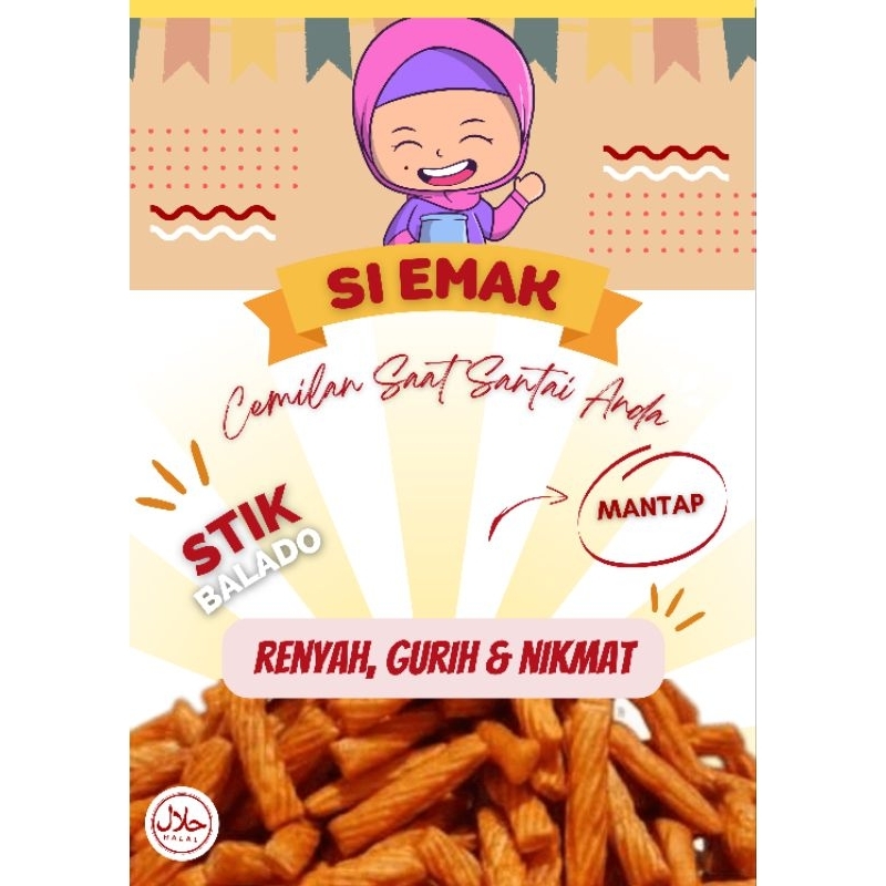 

Si Emak (Stik Pedas Manis 170gr)