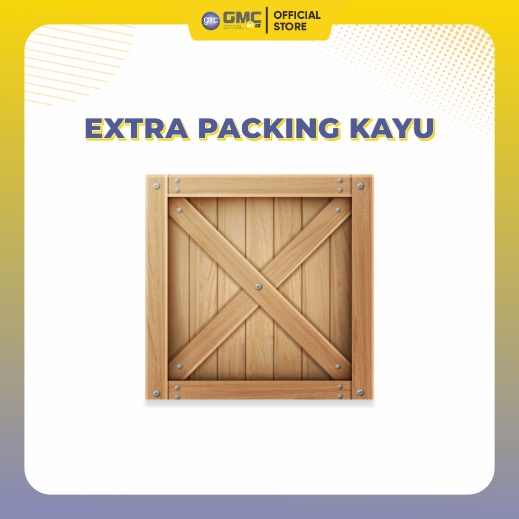 EXTRA PACKING KAYU SPEAKER GMC 897W