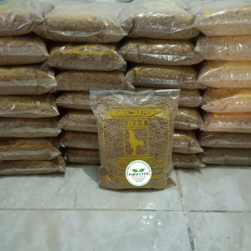 pakan ayam 511/pakan ayam pedaging/pakan ayam broiler/pakan anak ayam/ pakan ayam anakan/repack 1 kg