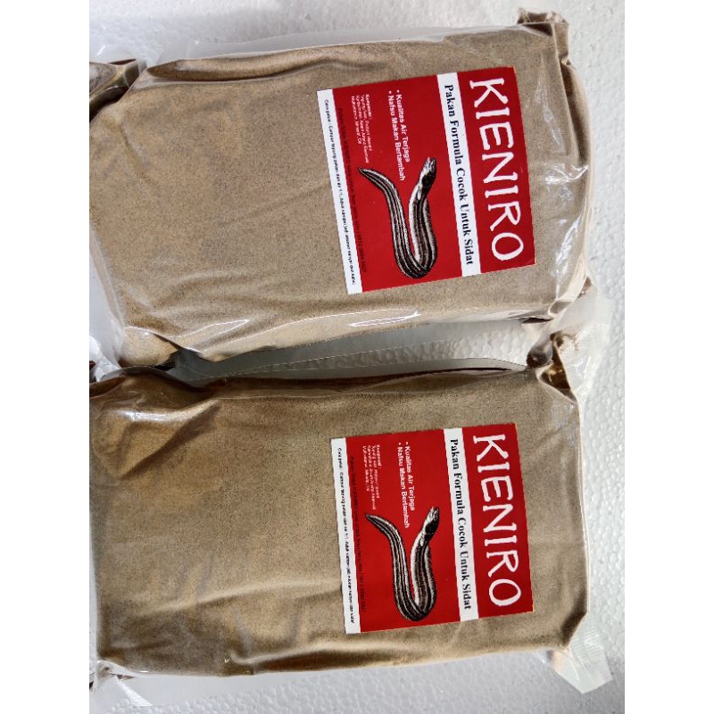 pakan sidat KIENIRO kemasan 1kg