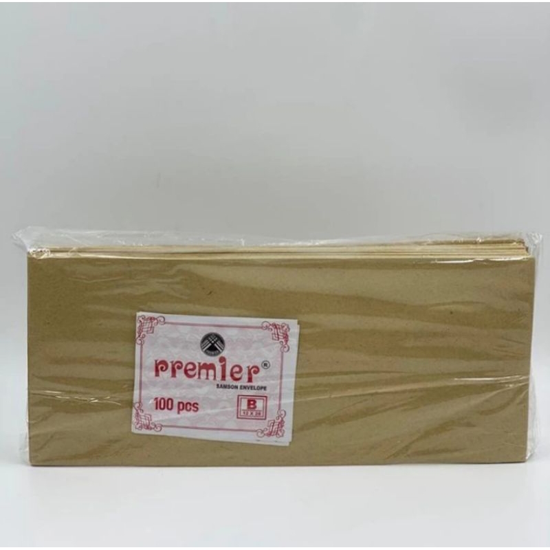 

(HARGA/10 LEMBAR) AMPLOP COKLAT SAMSON B